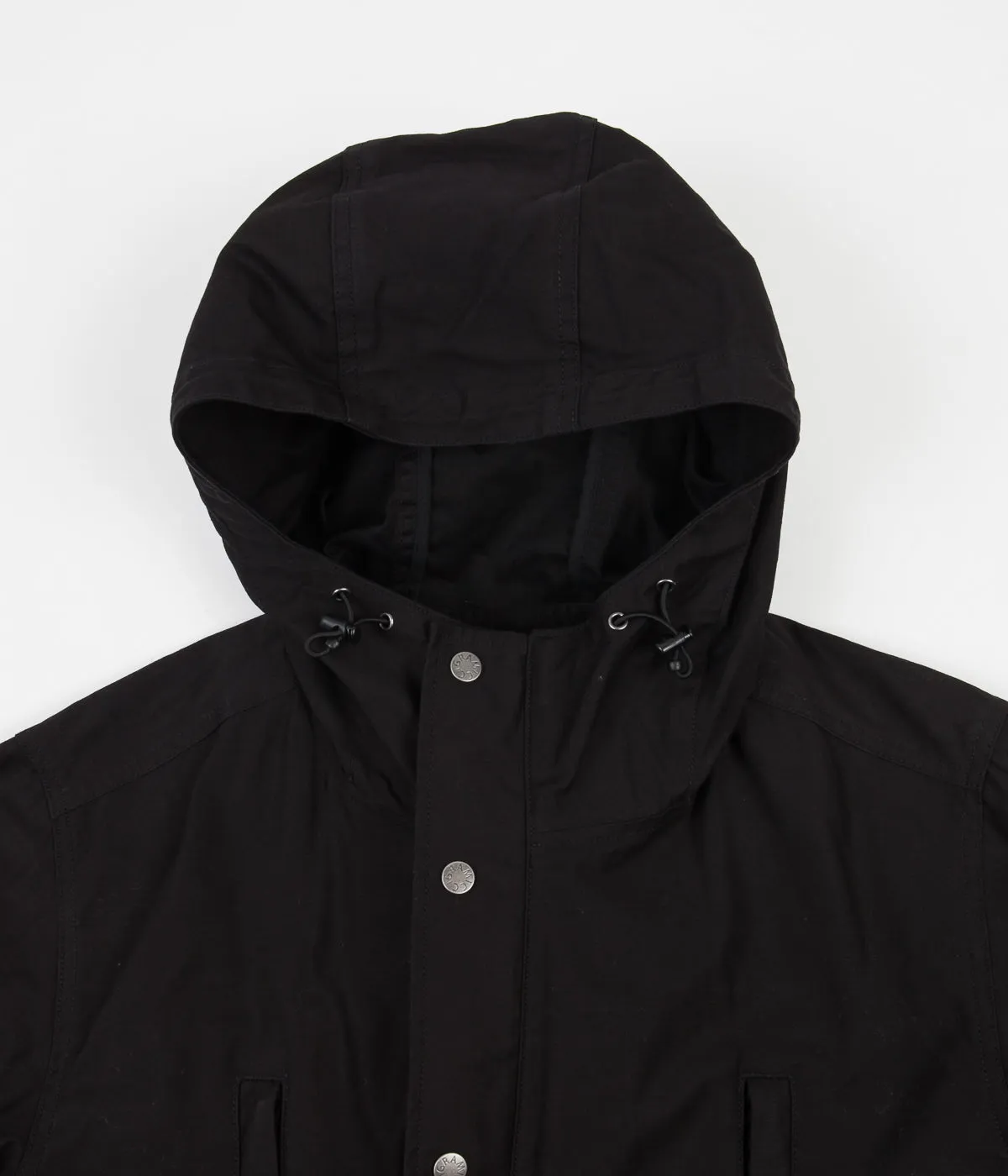 Gramicci Back Satin Mountain Parka - Black