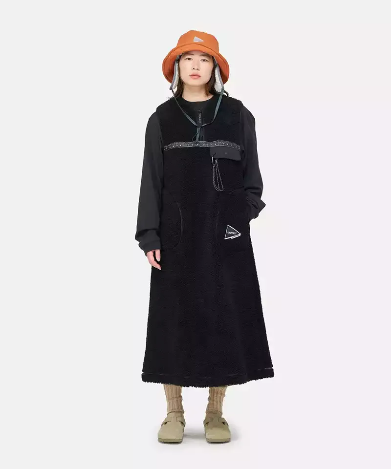 Gramicci x and wander JQ Tape Fleece Dress