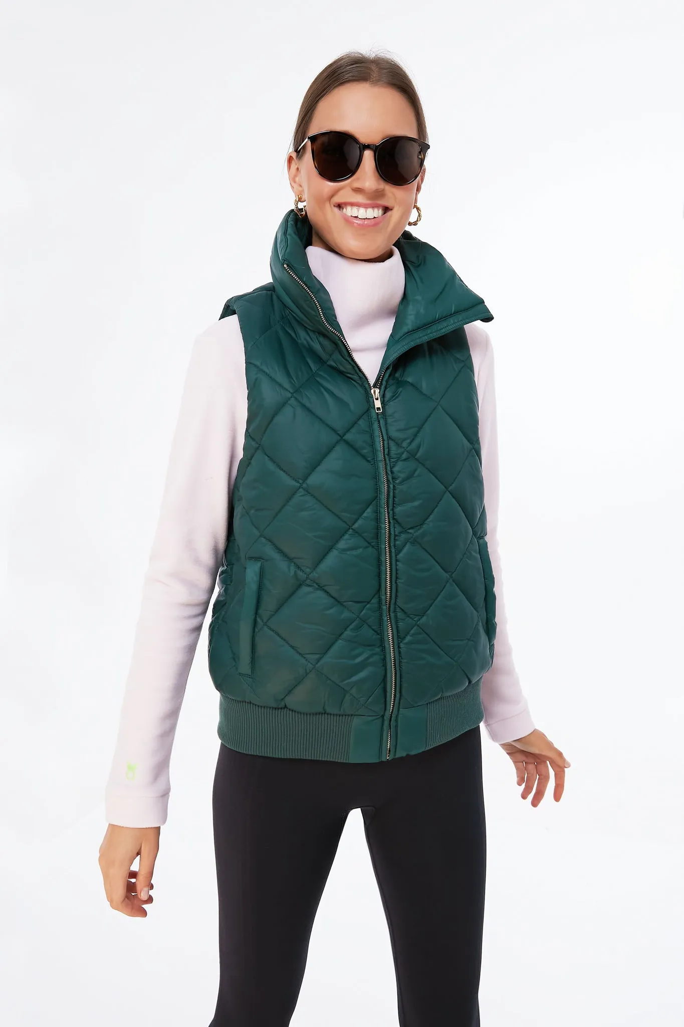 Green Jackson Quilted Vest