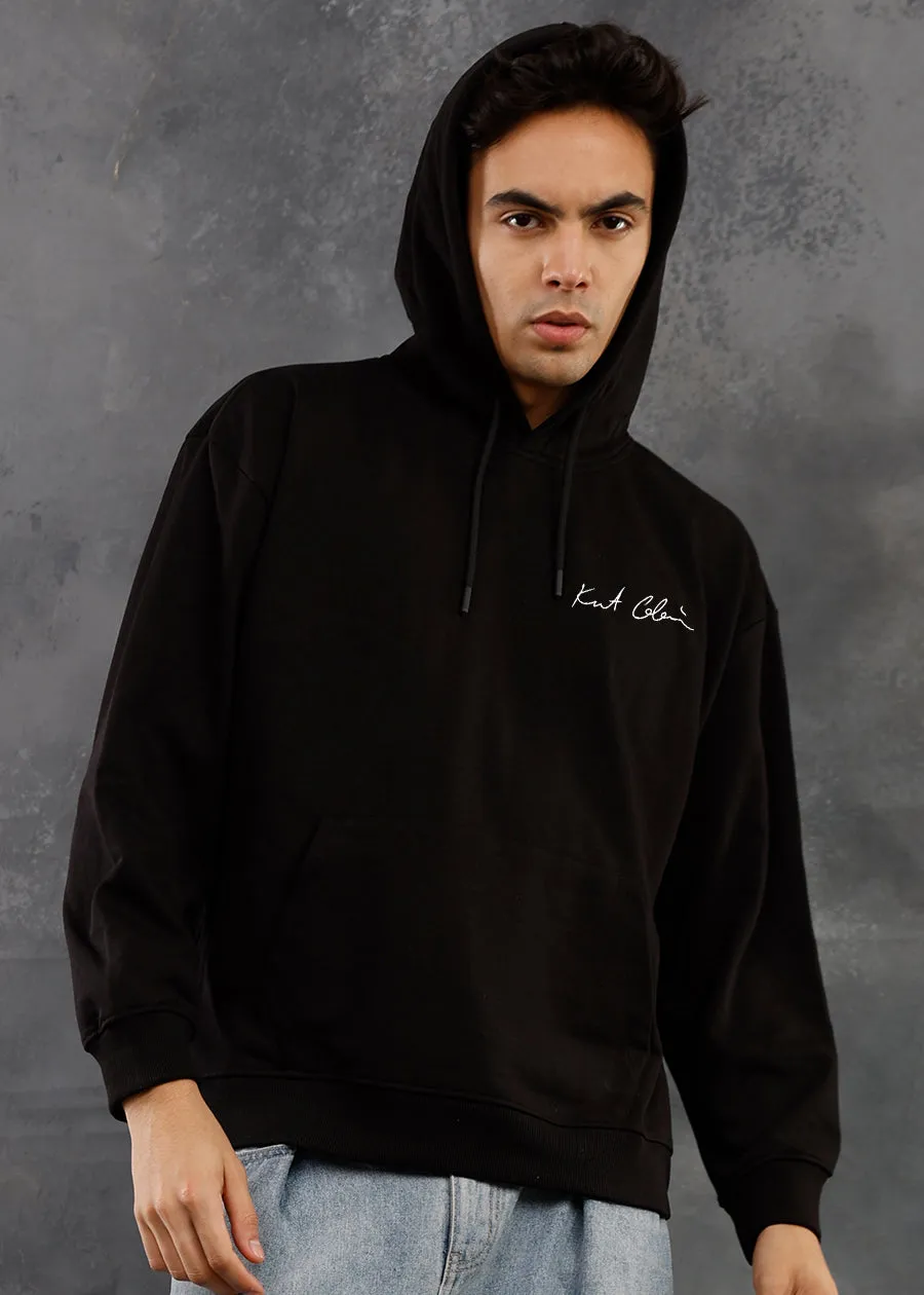 Grunge Is Not Dead Men Drop Shoulder Premium Terry Hoodie