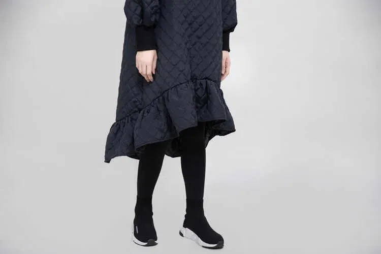 HEYFANCYSTYLE Luxe Parka Dress