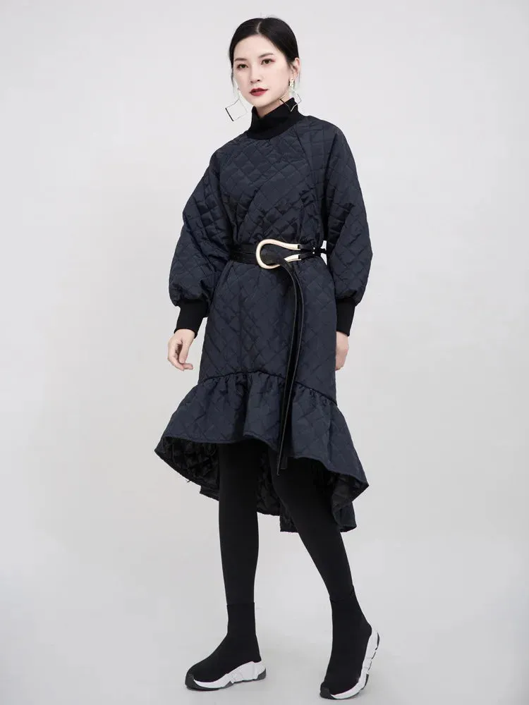 HEYFANCYSTYLE Luxe Parka Dress