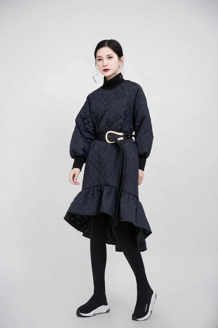 HEYFANCYSTYLE Luxe Parka Dress