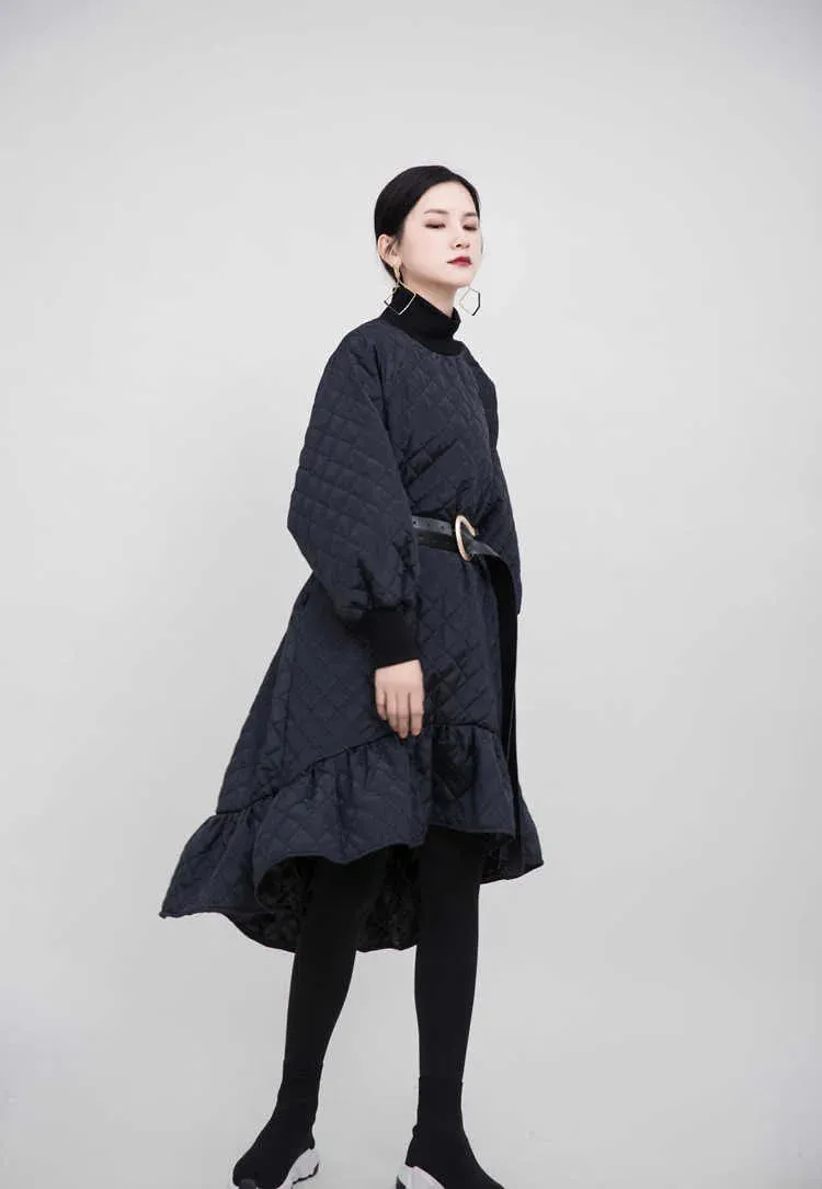 HEYFANCYSTYLE Luxe Parka Dress