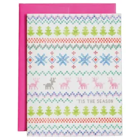 Holiday Sweater Greeting Card