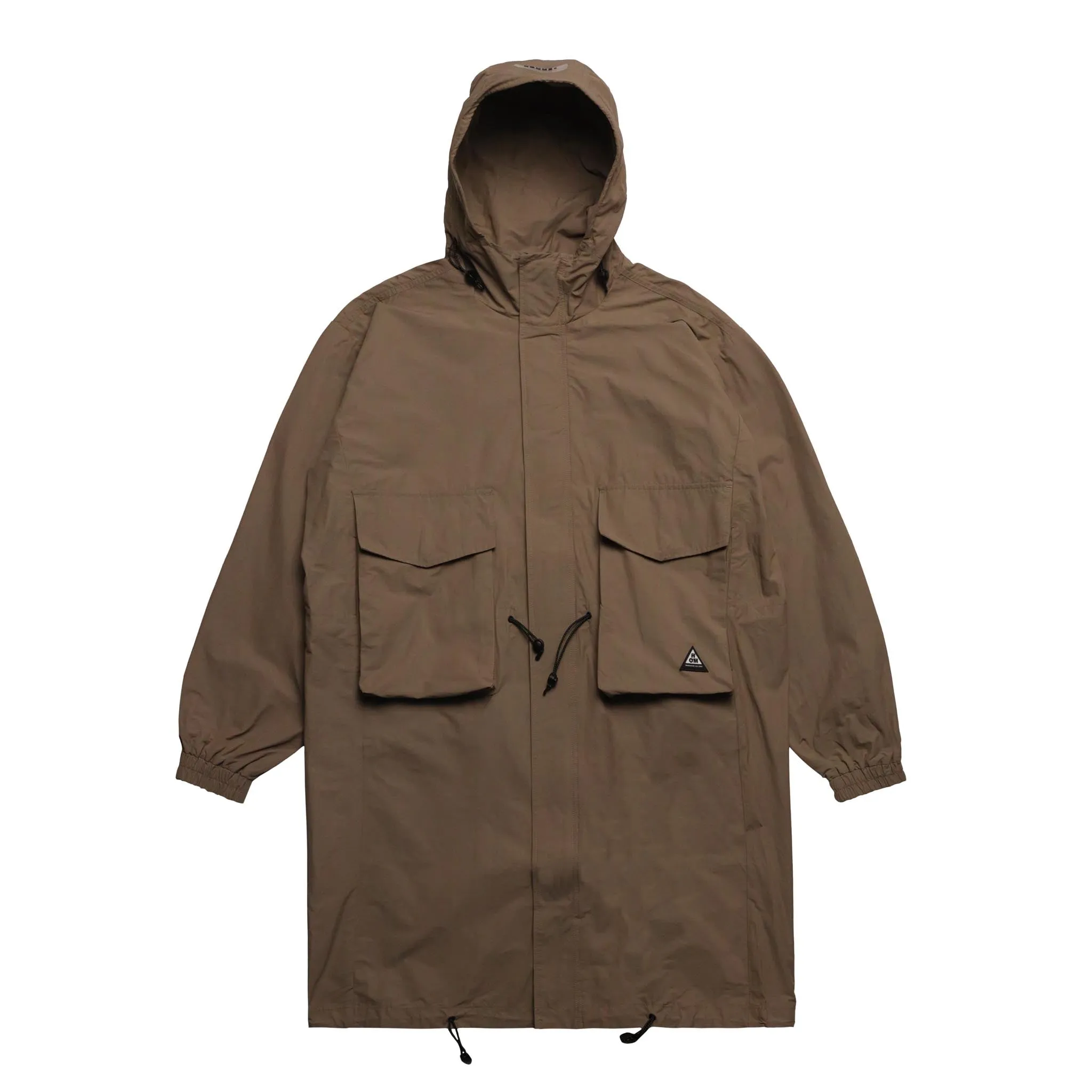 HOMME  Cargo Pocket Trench Coat Taupe