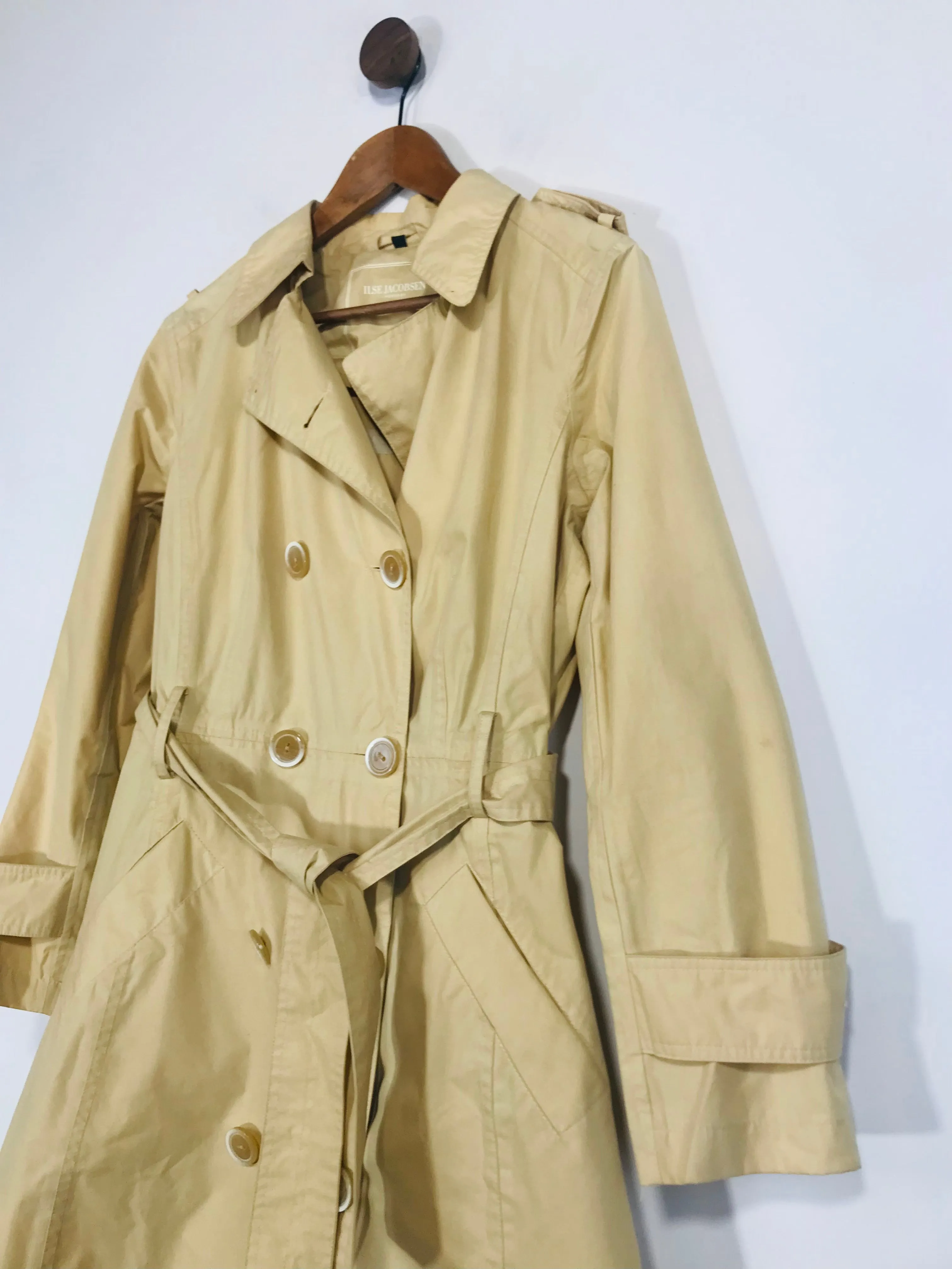 Isle Jacobsen Women's Waterproof Rain Trench Coat | EU36 UK8 | Beige