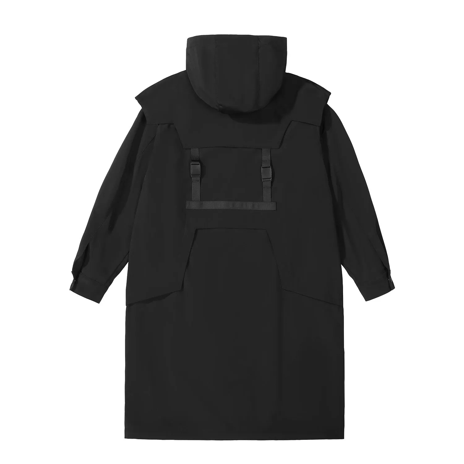 J37 Trench Coat with Hoodie