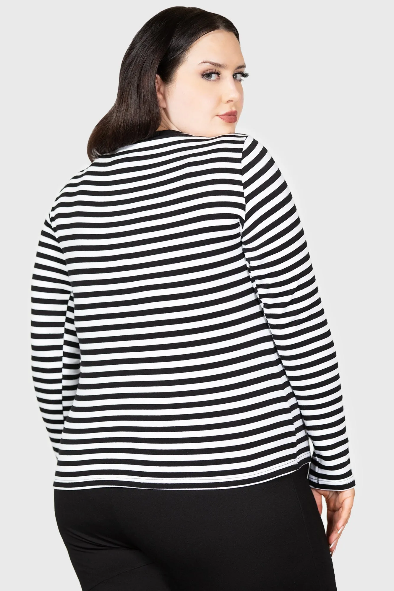 Jett Long Sleeve Top [WHITE] [PLUS]