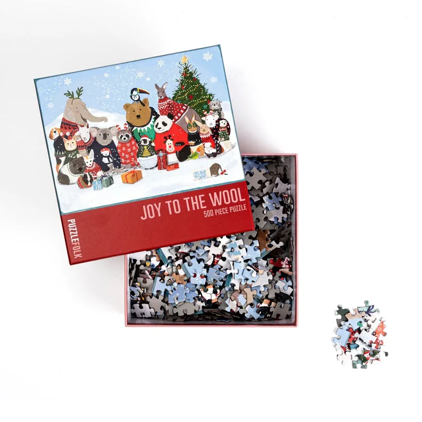 Joy To the Wool | 500 Piece Jigsaw Puzzle