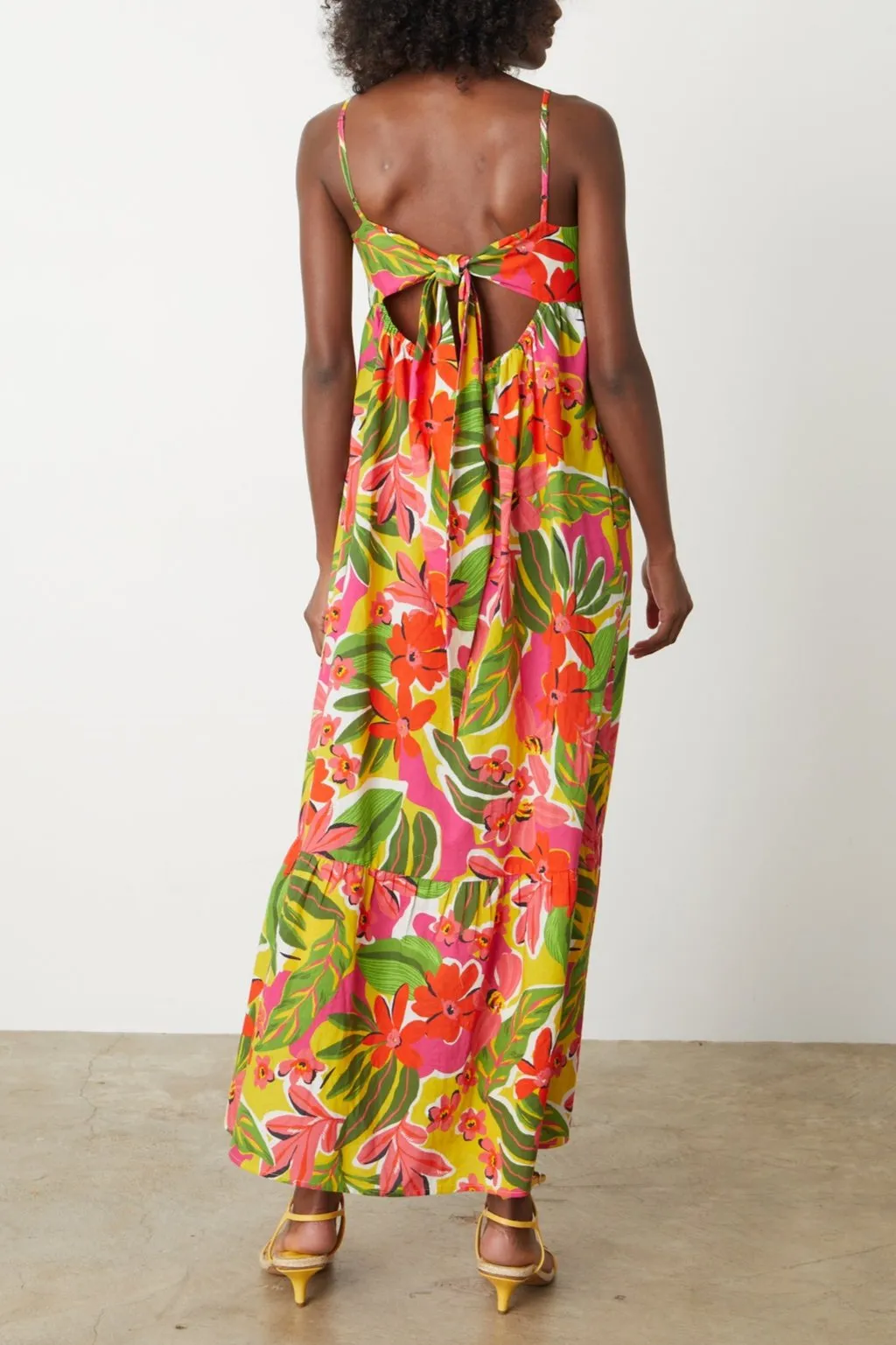 KAYLA PRINTED MAXI DRESS