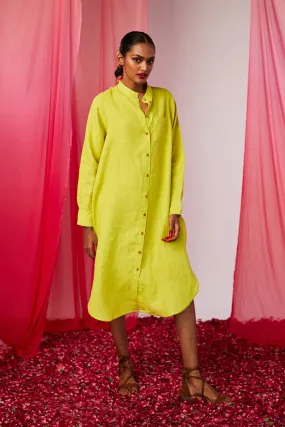 Keri Linen Shirt Dress