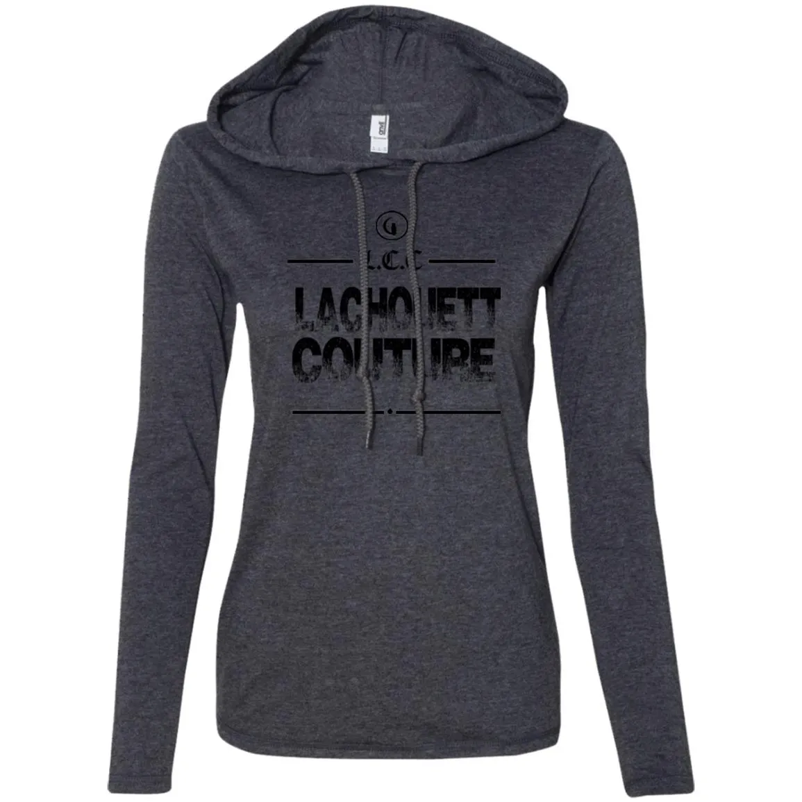 LaChouett Grunge Ladies' LS T-Shirt Hoodie