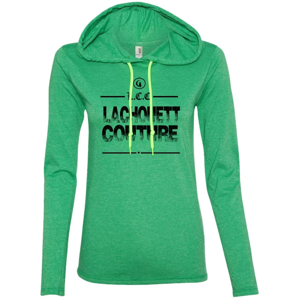 LaChouett Grunge Ladies' LS T-Shirt Hoodie