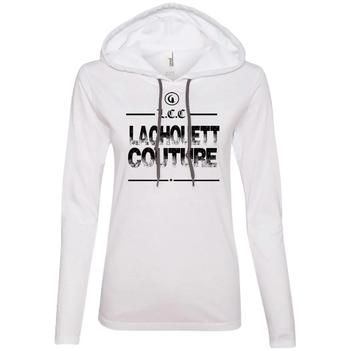 LaChouett Grunge Ladies' LS T-Shirt Hoodie