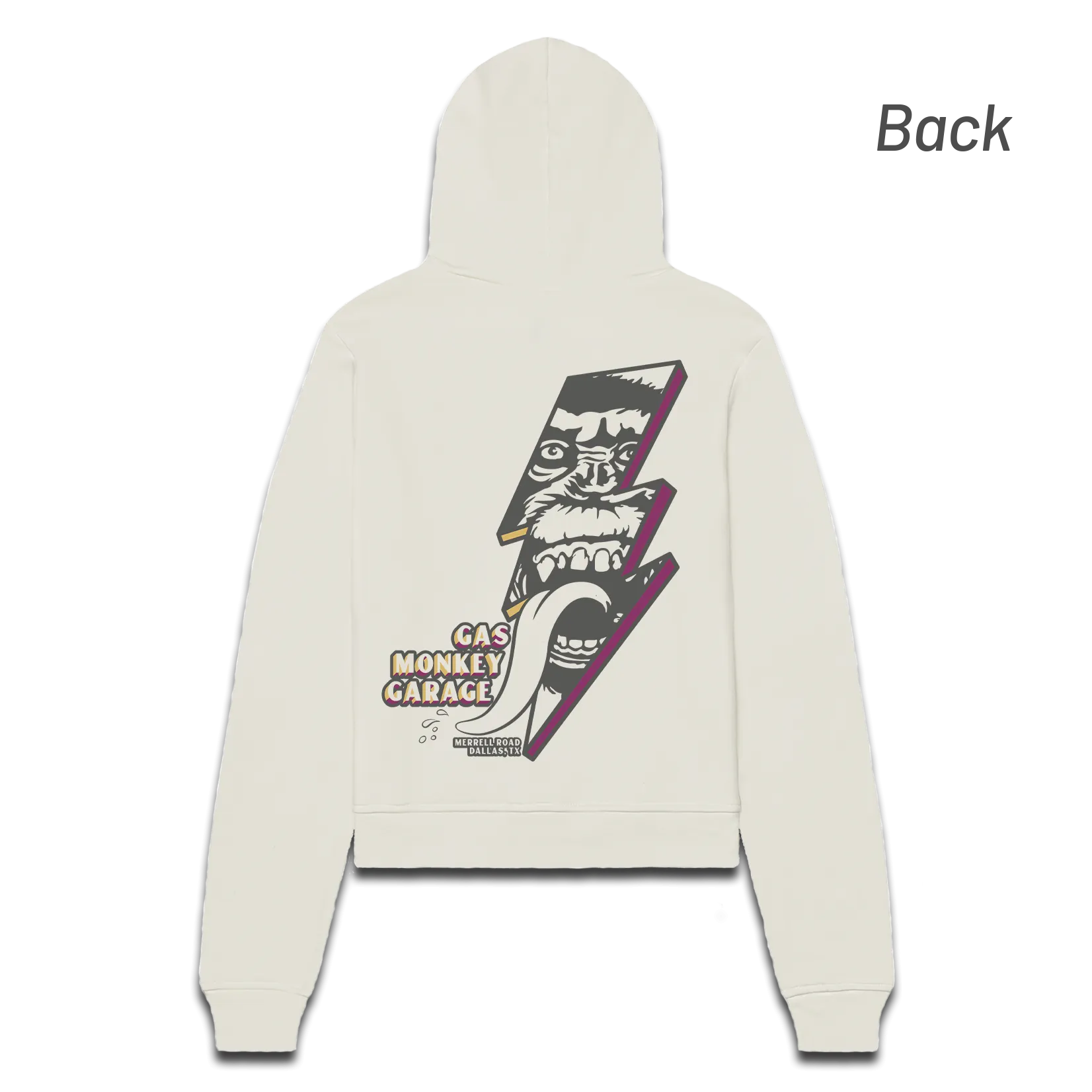 Ladies Retro Lightning Hoodie