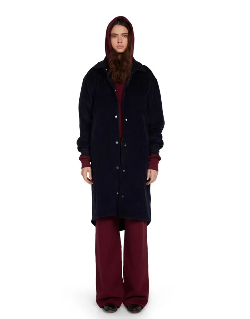 LES TIEN- Virginia Oversized Parka Jet Black