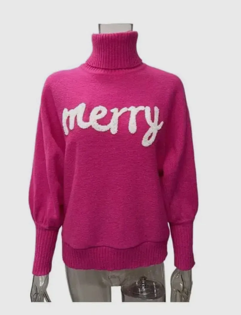 Liam & Co.  MERRY Turtleneck Sweater