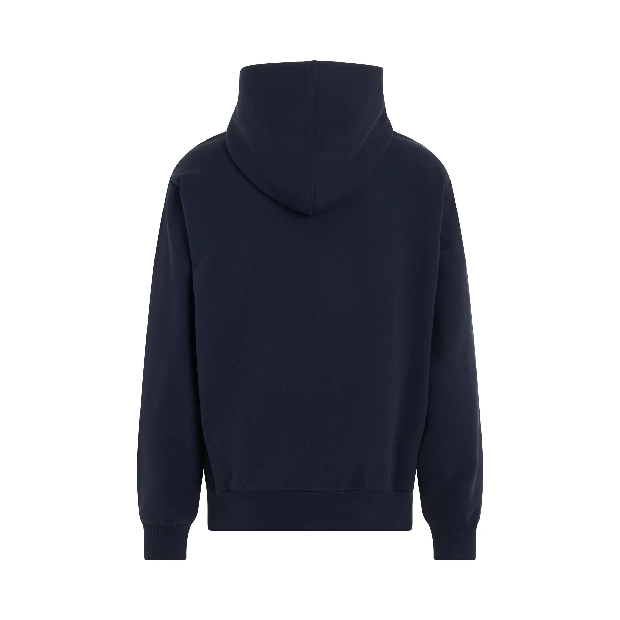 Logo Hoodie in Blue Marine