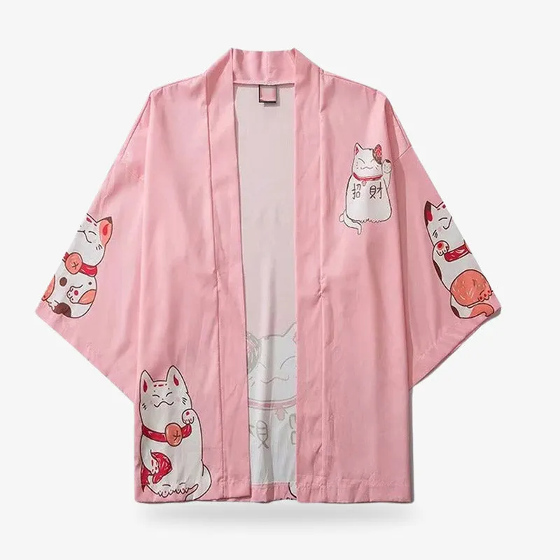 Lucky Cat Kimono