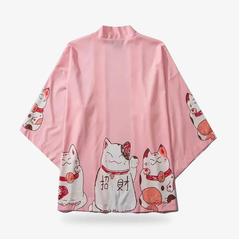 Lucky Cat Kimono