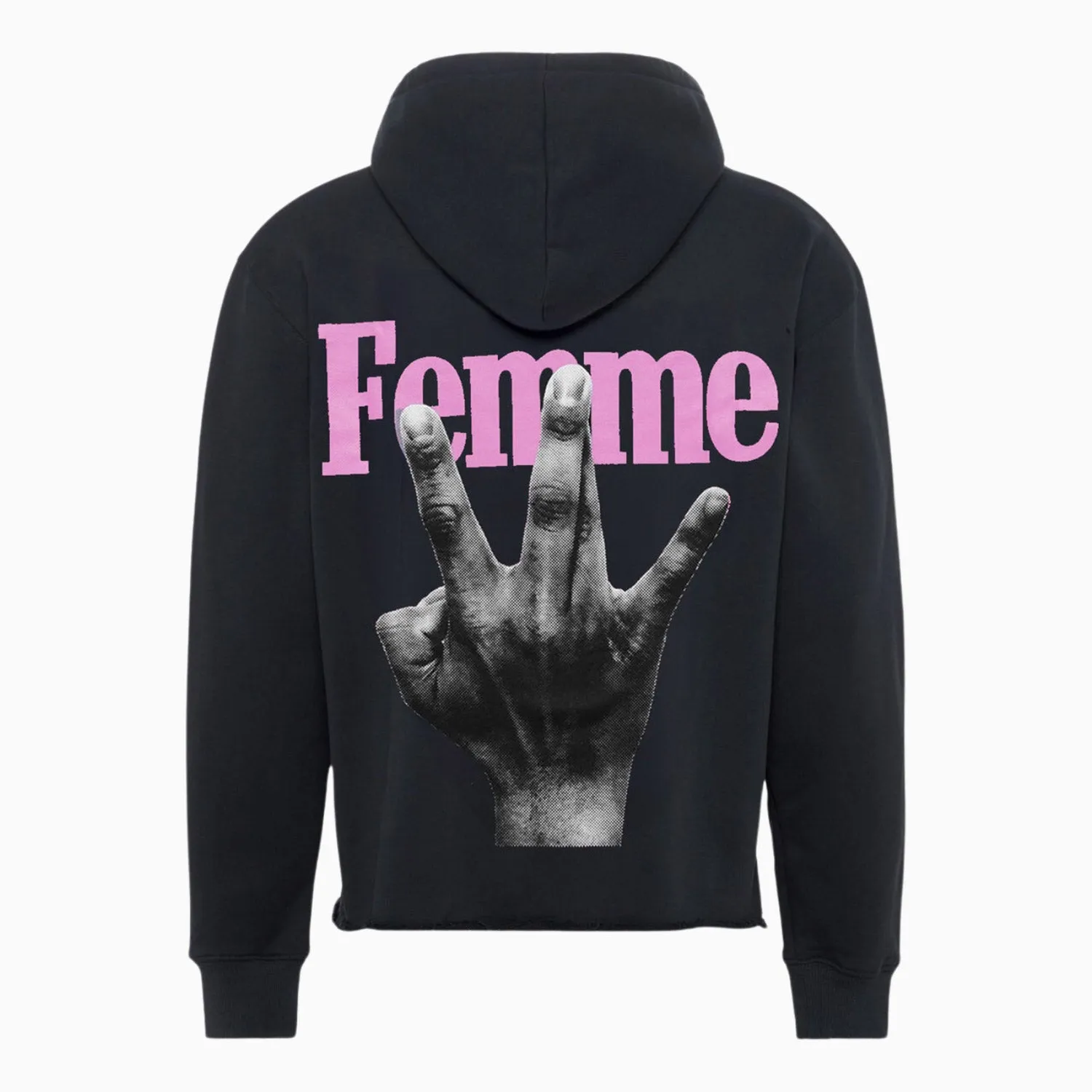 Men's Twisted Fingers Pull Over Hoodie