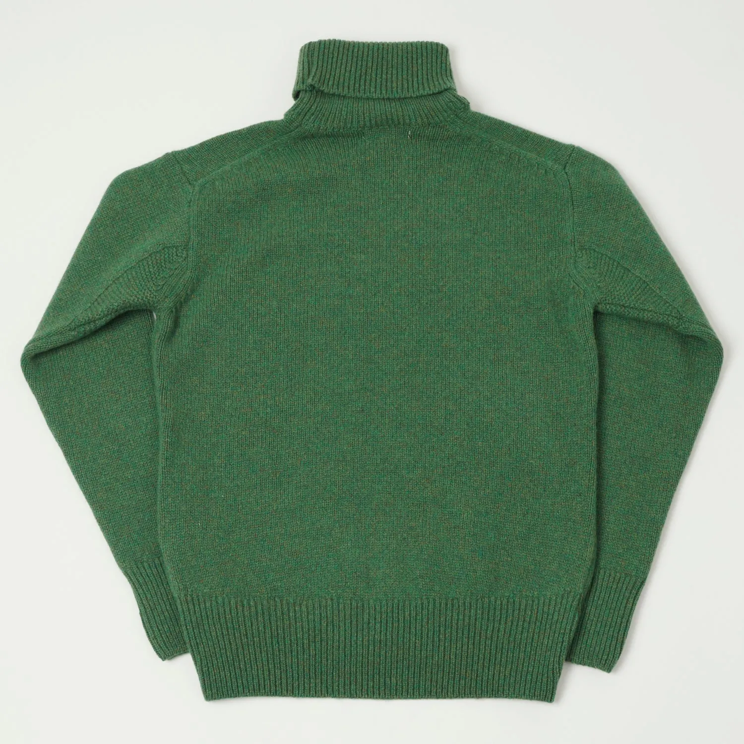 Merz b. Schwanen LOCT01 Turtleneck Knit Pullover - Moss Green