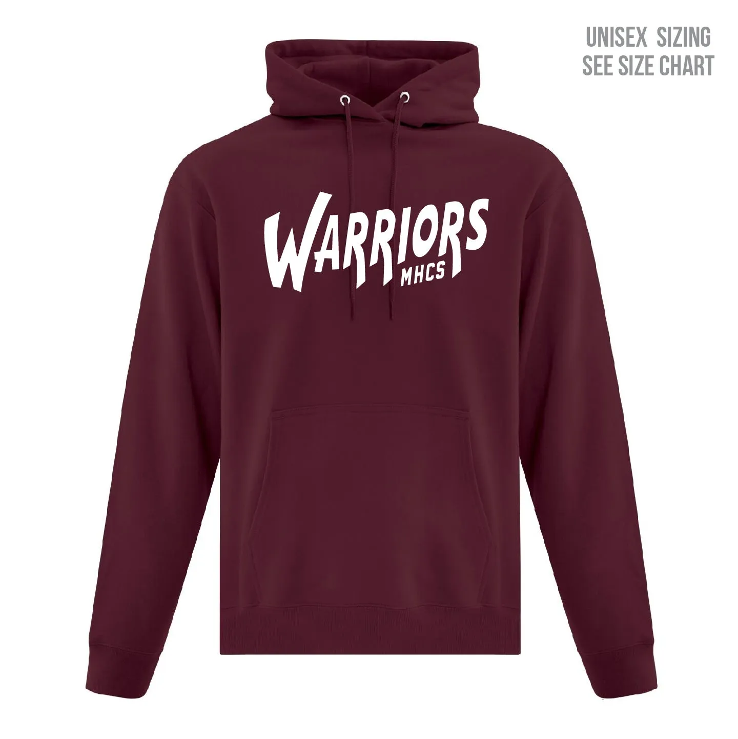 MHCS Warriors Unisex Pullover Hoodie (MHCST0005-F2500)