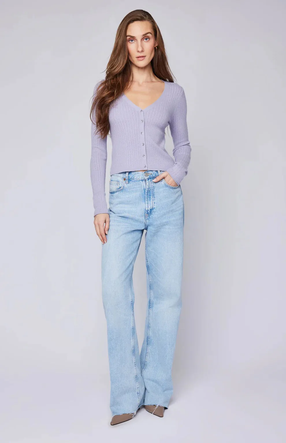 Mia Long Sleeve Top-Orchid