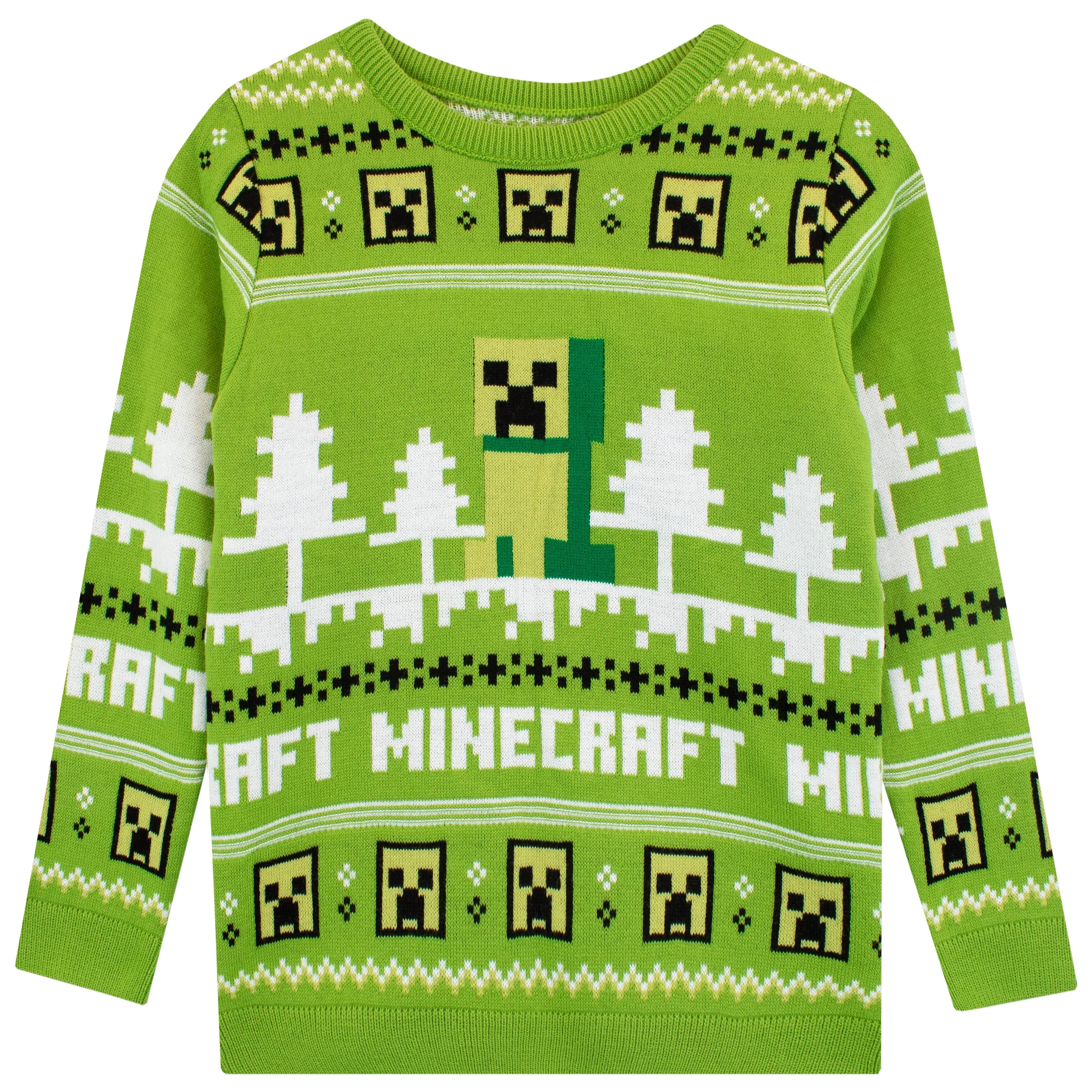 Minecraft Christmas Jumper