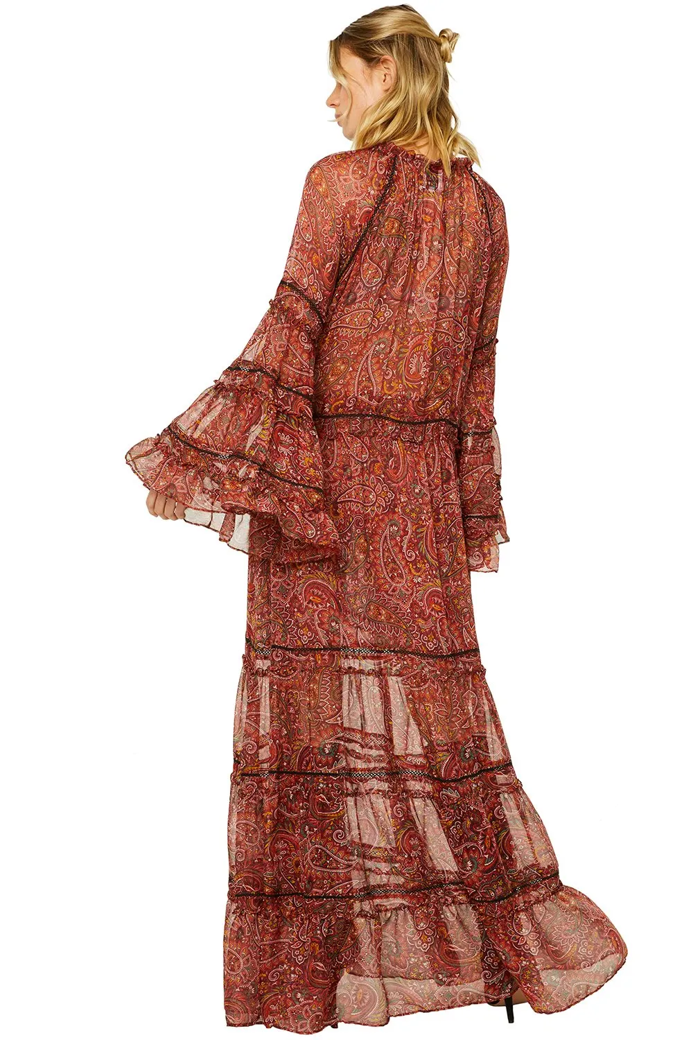 Misa - Genevieve Dress in Bohemian Paisley