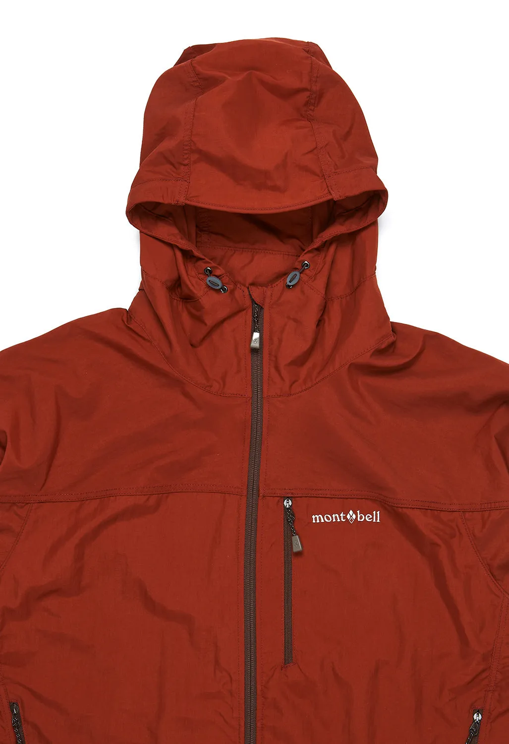 Montbell Men's O.D. Hooded Jacket - Wine Red