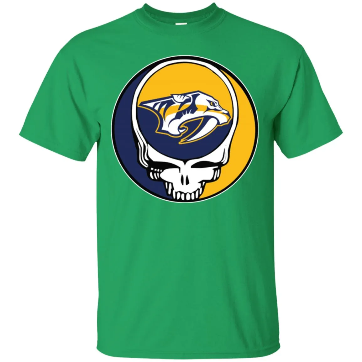 Nashville Predators Grateful Dead Steal Your Face Hockey Nhl Shirts