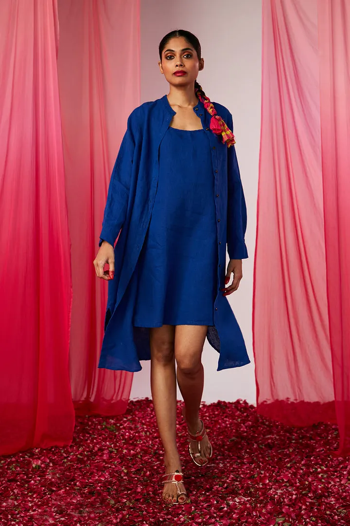 Neelam Linen Shirt Dress