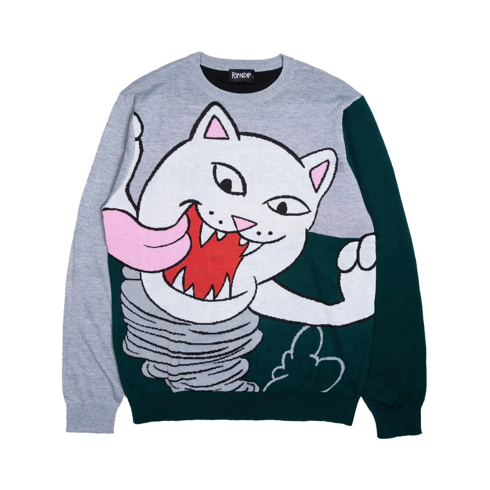 Nermanian Devil Sweater (Heather / Green)