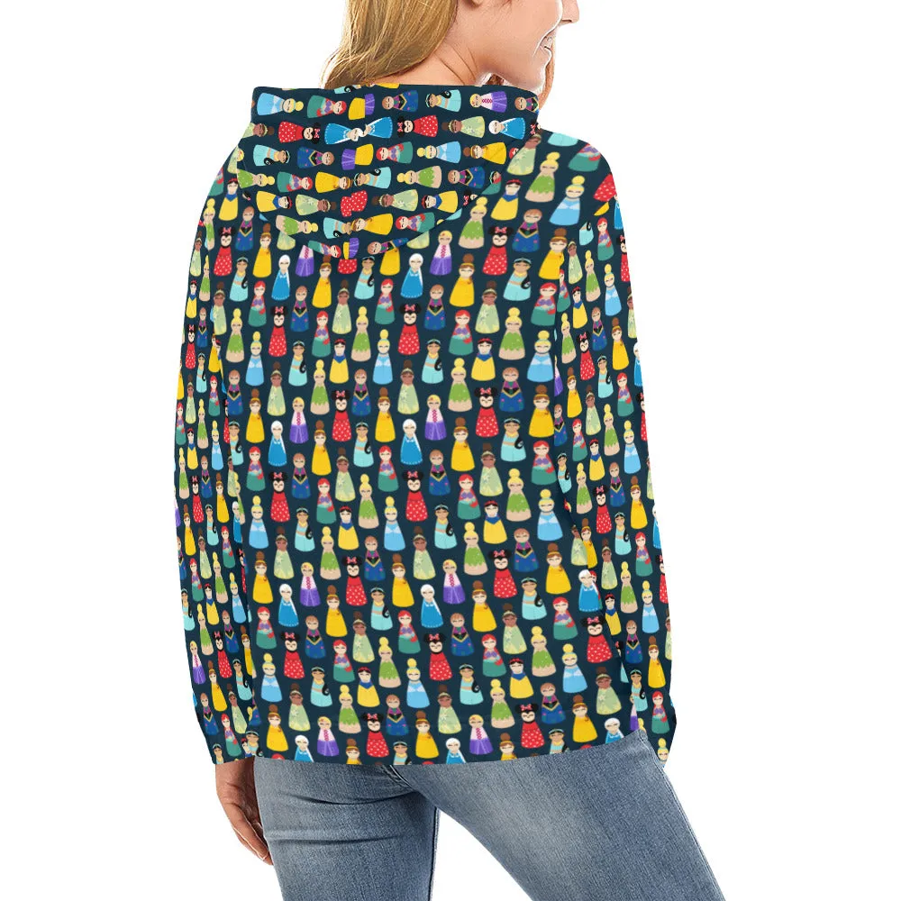 Nesting Dolls Hoodie for Women