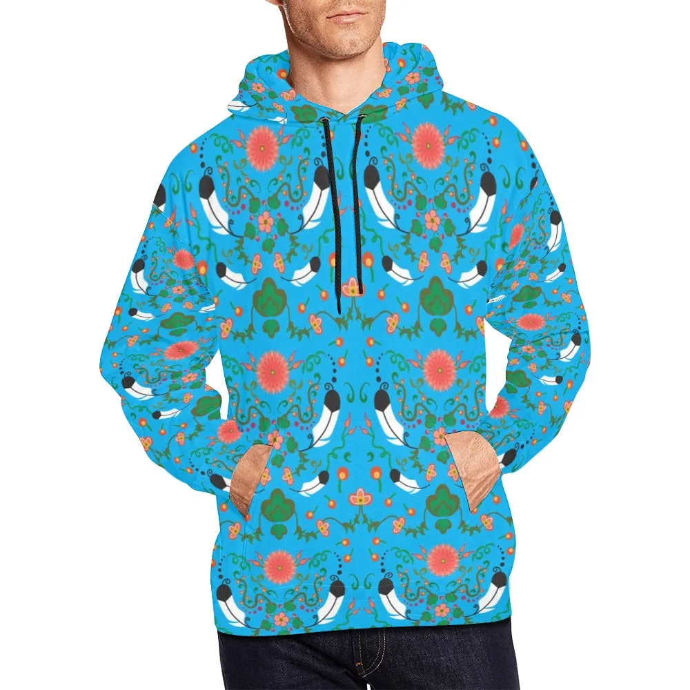 New Growth Bright Sky Hoodie for Men (USA Size)