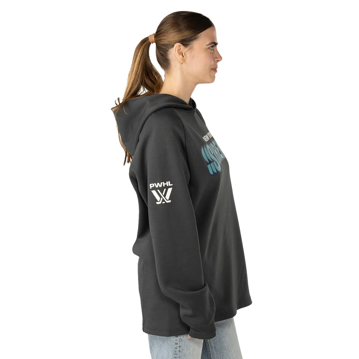 New York Sirens Frost Adult Bauer Pullover Hoodie