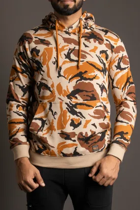 Nomad & Orange Camo Pullover Hoodie - W23 - MH0065R