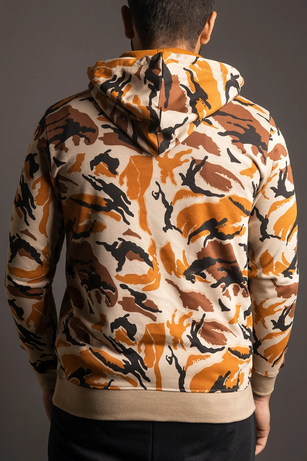 Nomad & Orange Camo Pullover Hoodie - W23 - MH0065R