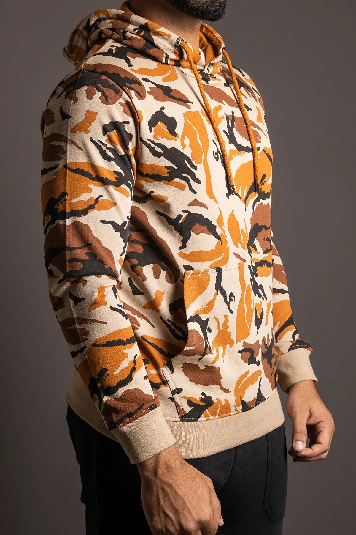 Nomad & Orange Camo Pullover Hoodie - W23 - MH0065R