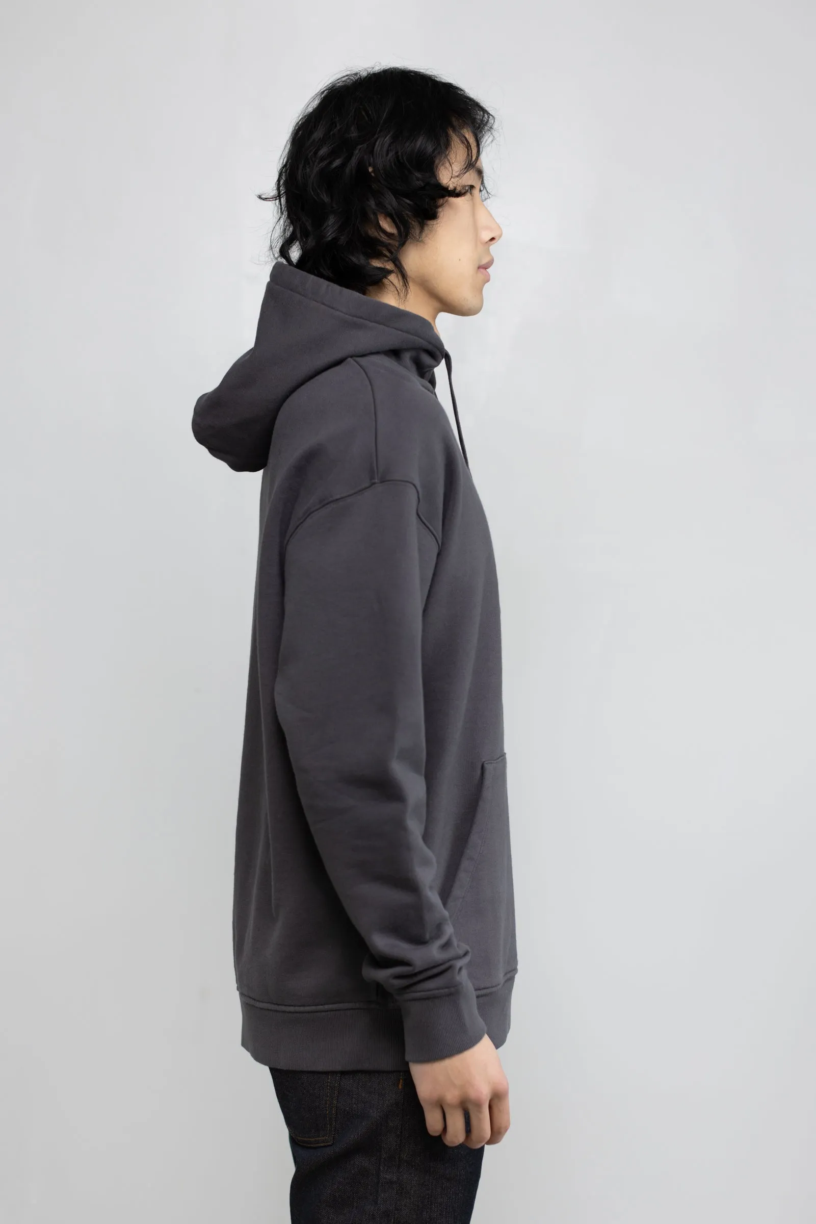 NS2173-3 Cotton Fleece Pullover Hoodie in Ash