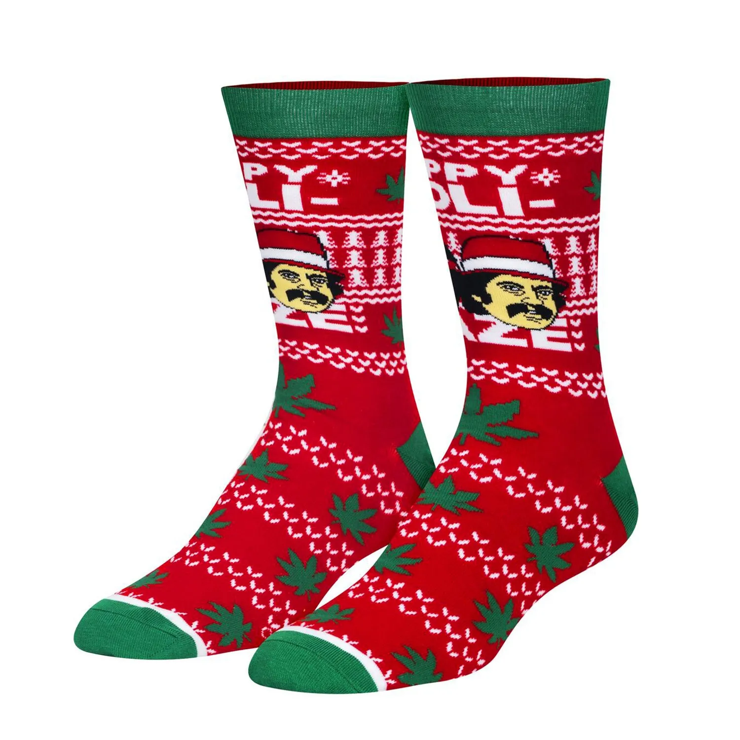 Odd Sox Men's Crew Socks - Cheech & Chong Sweater