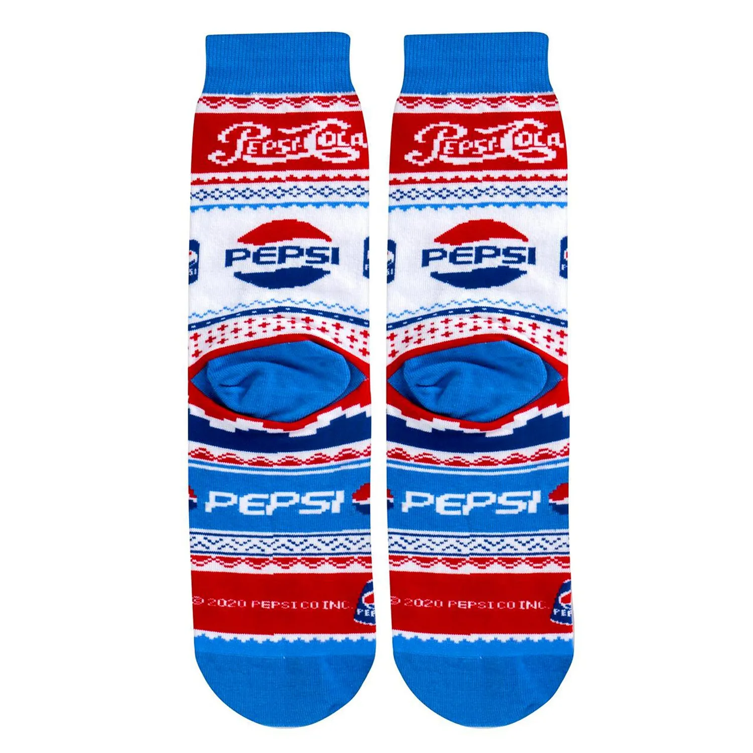 Odd Sox Men's Crew Socks - Pepsi Sweater