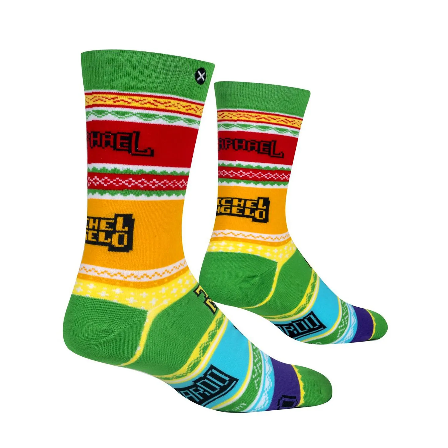 Odd Sox Men's Crew Socks - TMNT Sweater