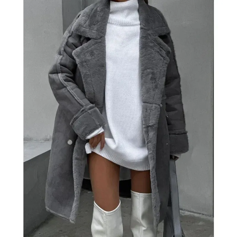 OPHELIA - Faux fur winter coat