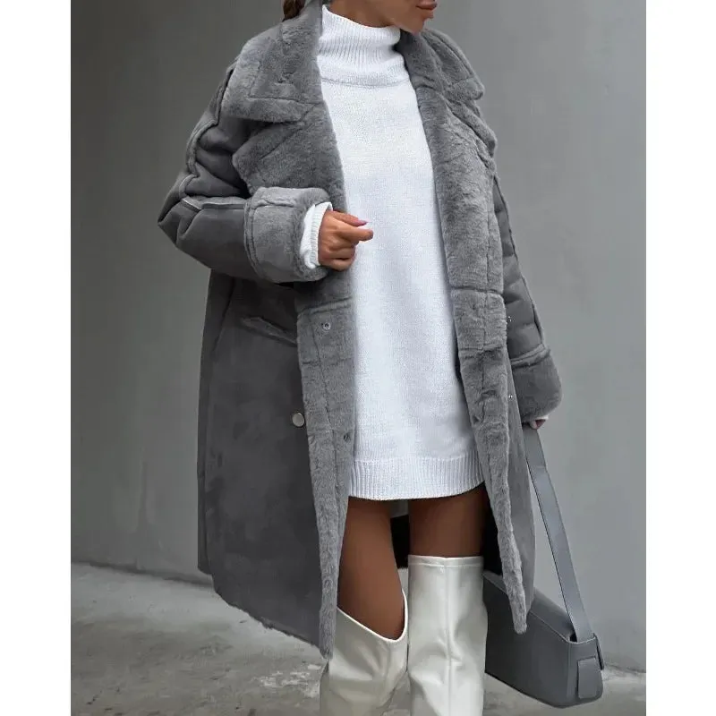 OPHELIA - Faux fur winter coat