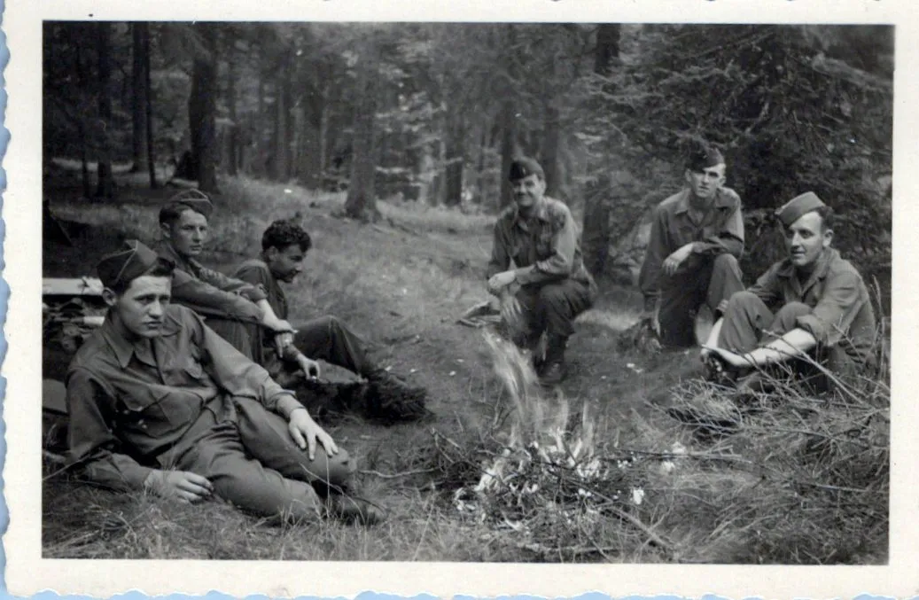 Original U.S. WWII 330th Infantry Regiment 83rd Division Infantry Platoon Leader’s “Untouched” Trunk Grouping - Lt. Donald Lebo