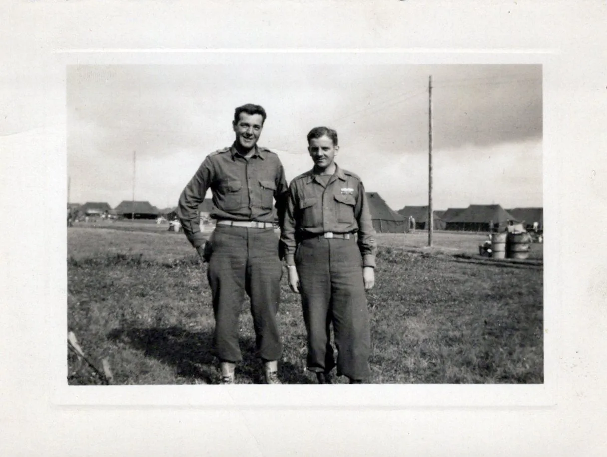 Original U.S. WWII 330th Infantry Regiment 83rd Division Infantry Platoon Leader’s “Untouched” Trunk Grouping - Lt. Donald Lebo