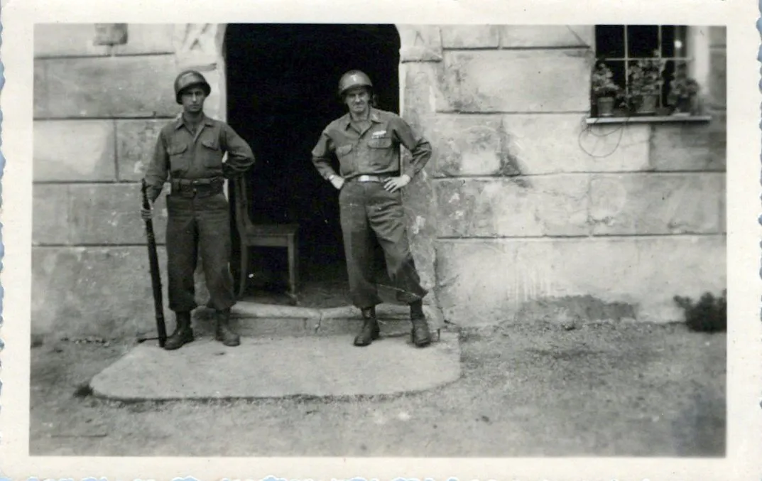 Original U.S. WWII 330th Infantry Regiment 83rd Division Infantry Platoon Leader’s “Untouched” Trunk Grouping - Lt. Donald Lebo